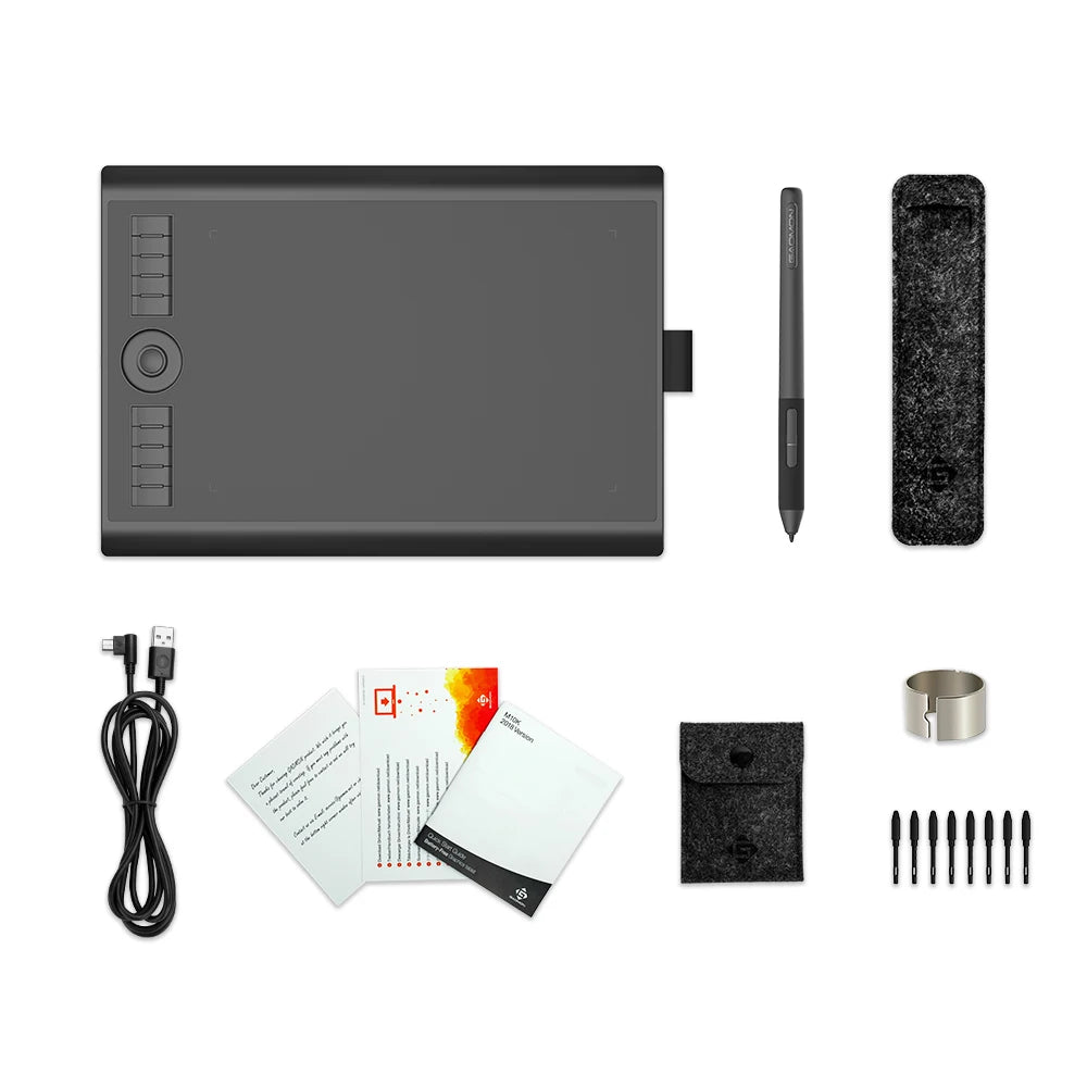 Gaomon M10K Pro Graphics Tablet For Digital Drawing And Art