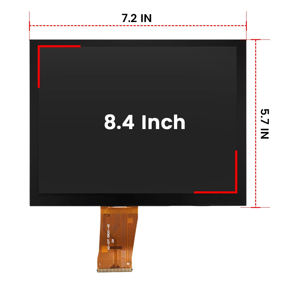 Elacame 8.4 Inch LCD Touch Screen For Chrysler Jeep Compass