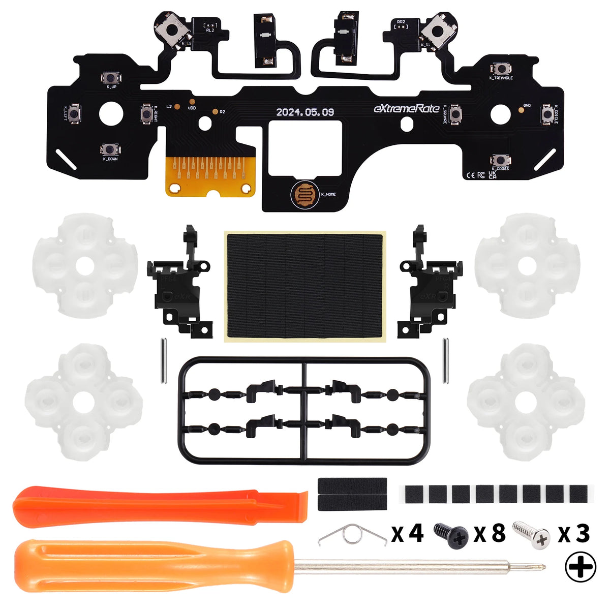 Ex treemRate Whole Clicky Kit For PS5 Controller Shoulder Buttons