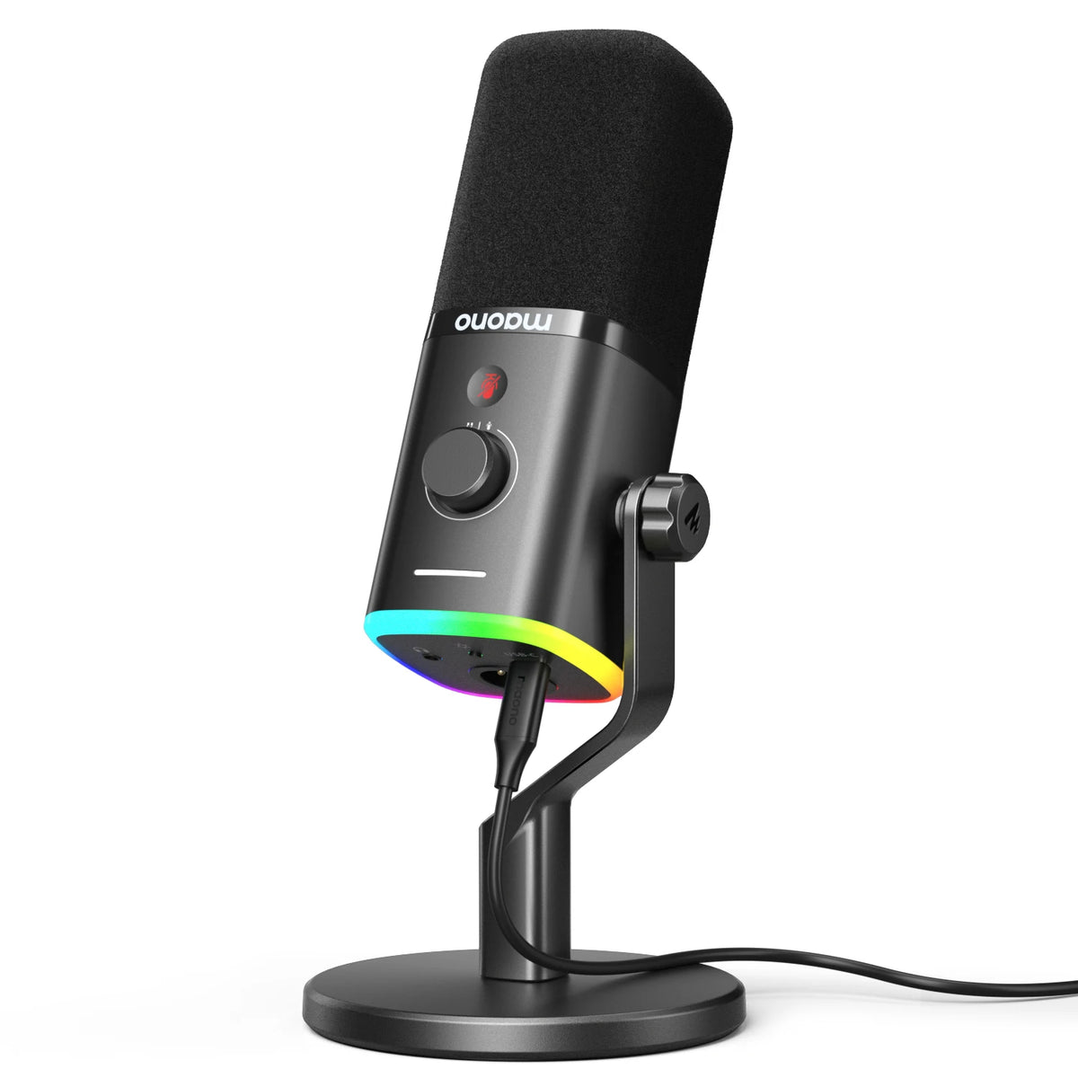 Maono PD100X RGB Dynamic Gaming Microphone With Software Noise Reduction