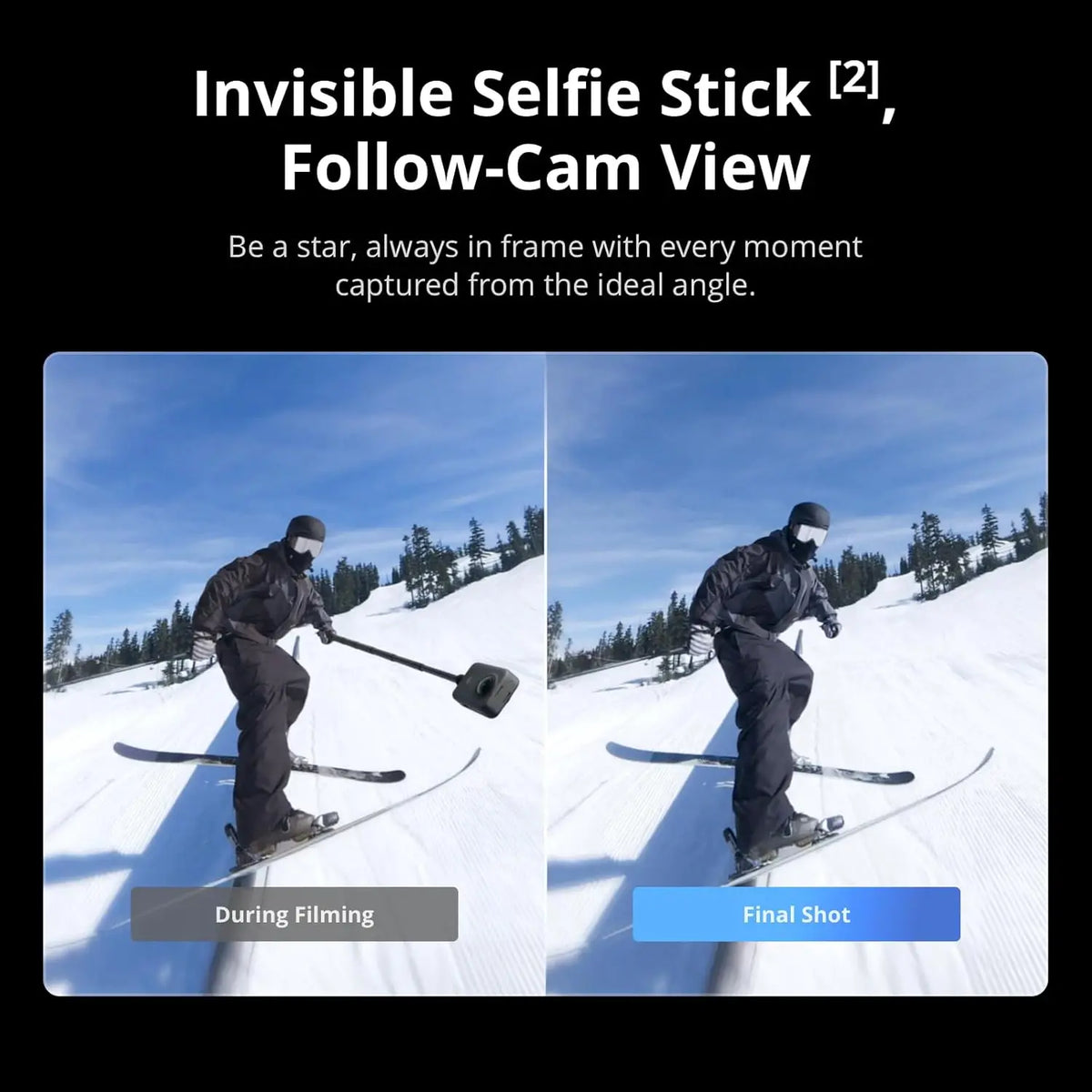 DJI Osmo 360 Camera Featuring Native 8K Video 120MP Photos