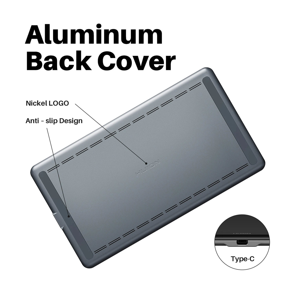 Huion Kamvas Pro 16 Graphics Monitor Battery Free Stylus