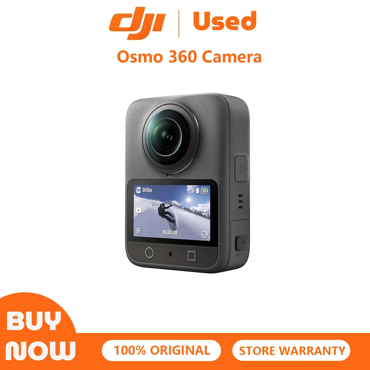 DJI Osmo 360 Camera Featuring Native 8K Video 120MP Photos
