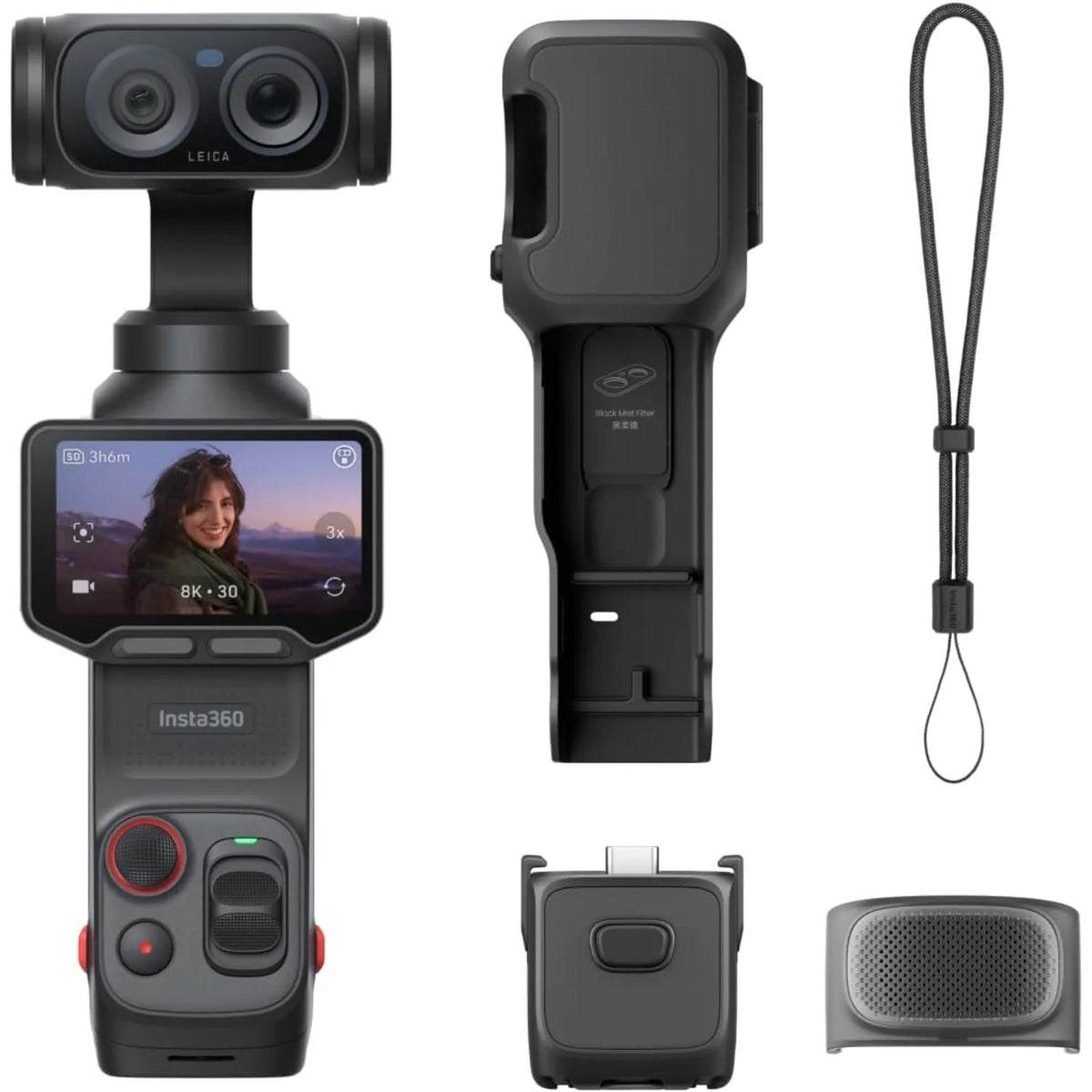 Insta360 Luna Ultra 8K Vlogging Camera With Dual Leica Optics