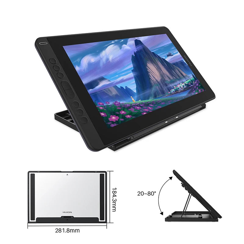 HUION Kamvas 13 Battery Free Pen Display Graphics Tablet