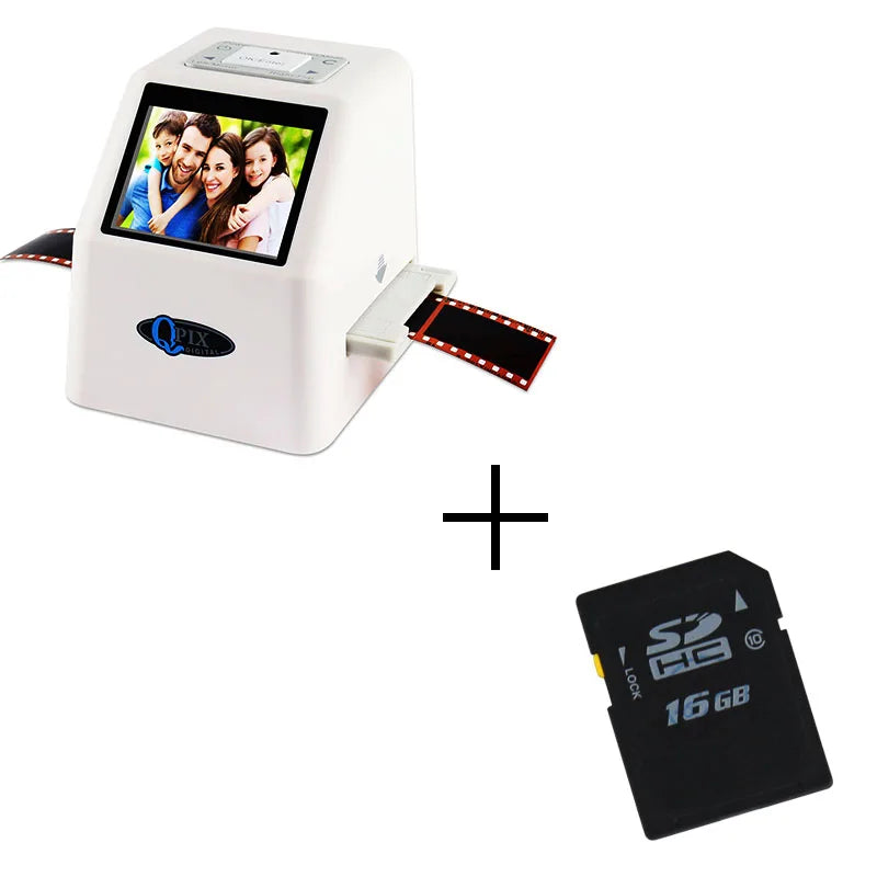 QPIX Digital Film Scanner 35mm 110 135 126 Negative Slide