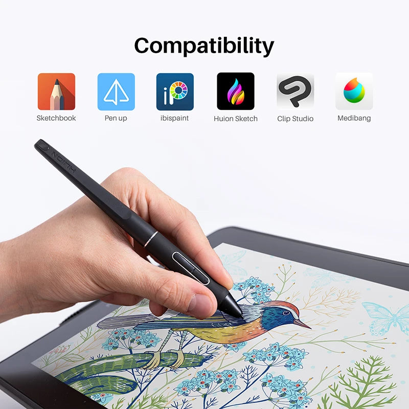 HUION Kamvas 13 Battery Free Pen Display Graphics Tablet