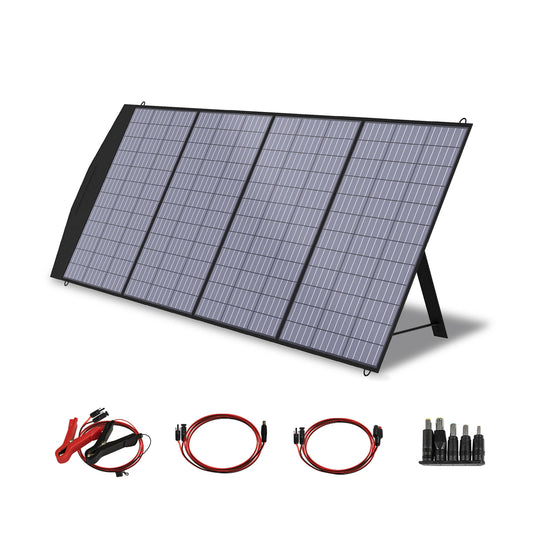 ALLPOWERS Foldable 200W Solar Panel Laptop Charger