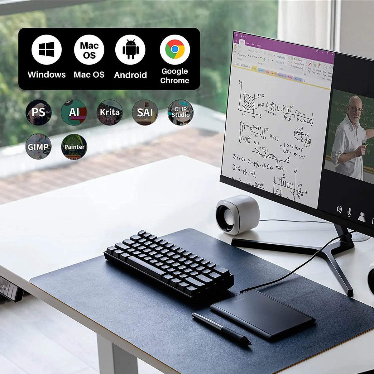 Huion H420X Graphics Tablet Drawing Pad For PC And Android