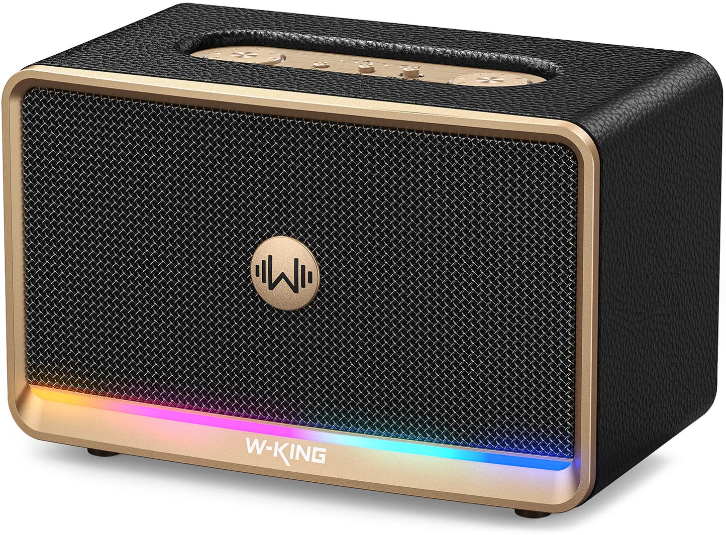W-King H330 Retro Bluetooth Speaker 120W RMS 210W Max