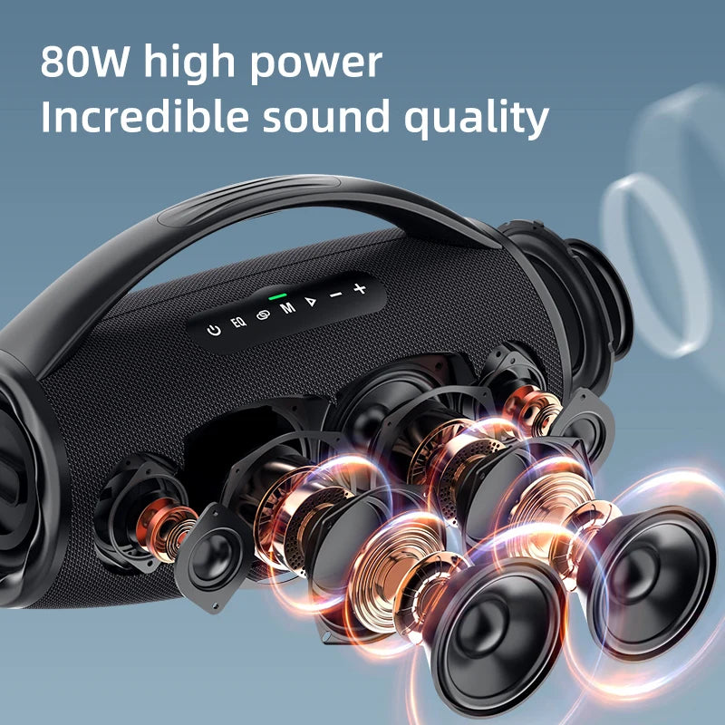 Zealot S97 80W Bluetooth Speaker With RGB Lighting Waterproof