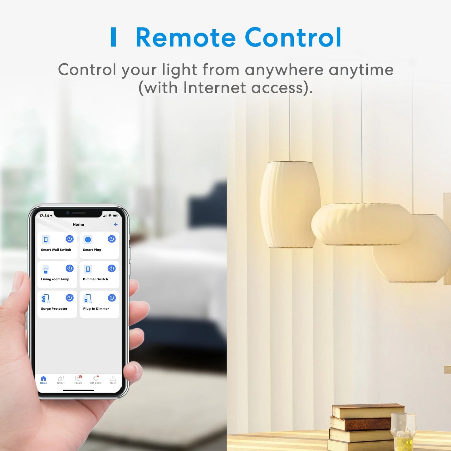 Meross In Wall DIY Switch WiFi HomeKit Alexa