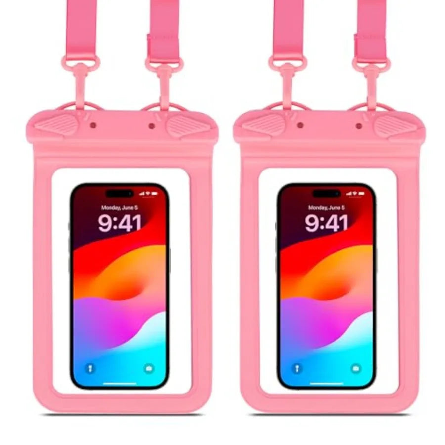 IPX8 Waterproof Phone Pouch With Sealed Lock And Secure Lanyard