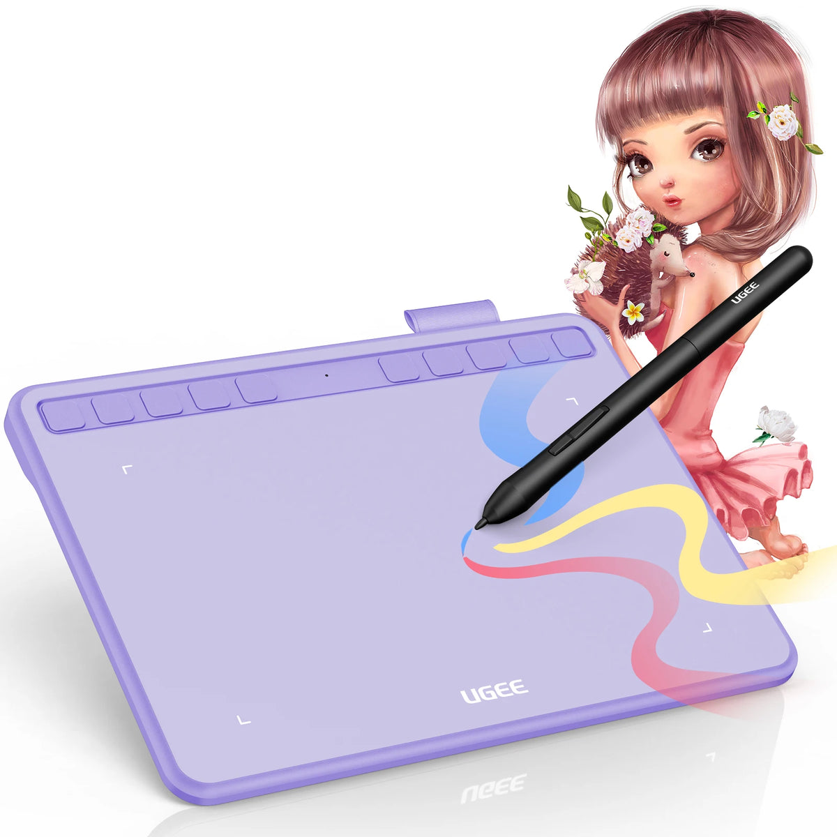 Ugee S640 Digital Graphics Tablet With 8192 Pressure Levels