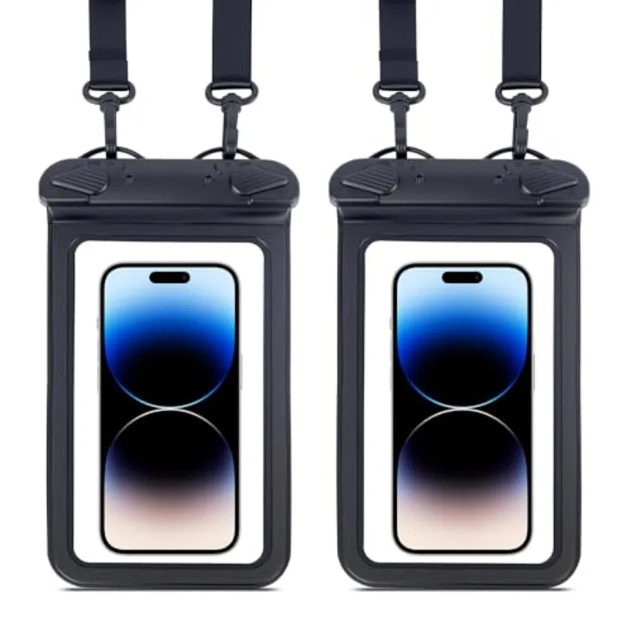 IPX8 Waterproof Phone Pouch With Sealed Lock And Secure Lanyard