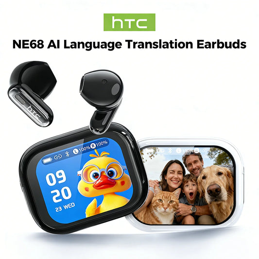 Wireless Bluetooth Earbuds With Active Noise Cancellation Touch Control