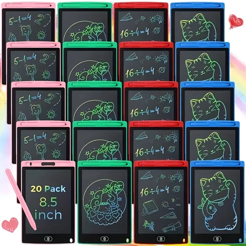Premium Reusable Lcd Writing Tablets Bulk Pack For Kids