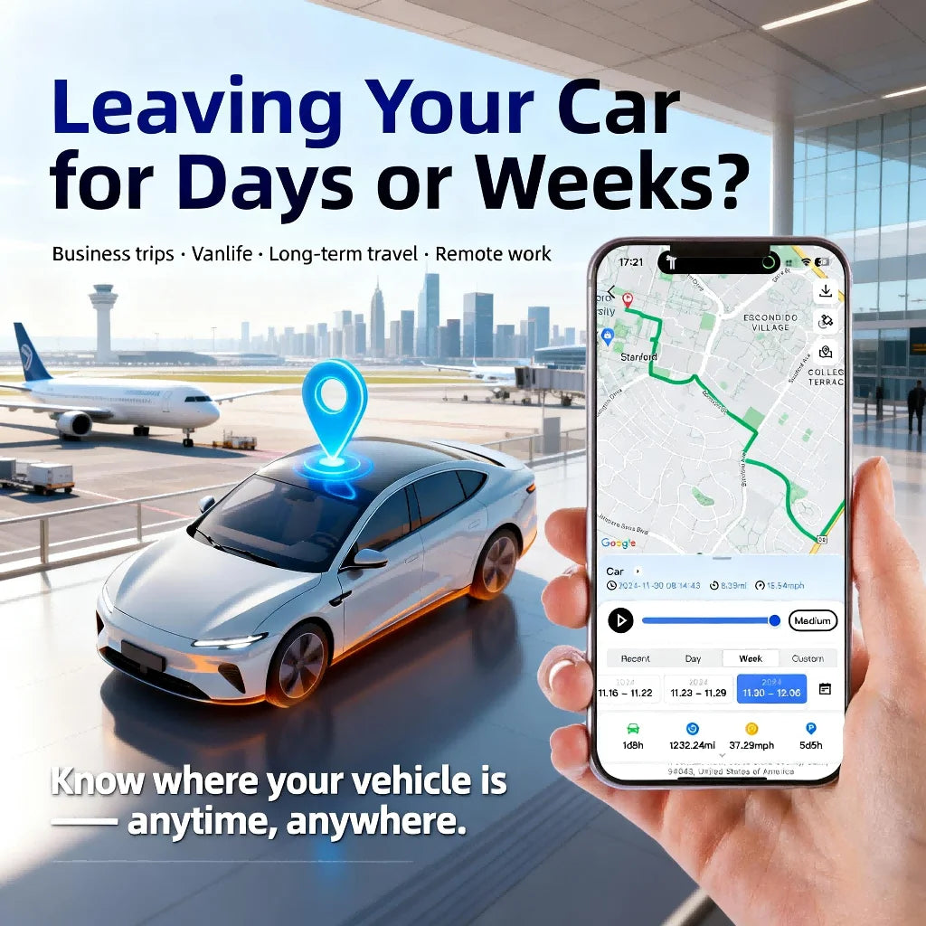 Wanwaytech Wireless Car GPS Tracker Anti Theft Vehicle Locator