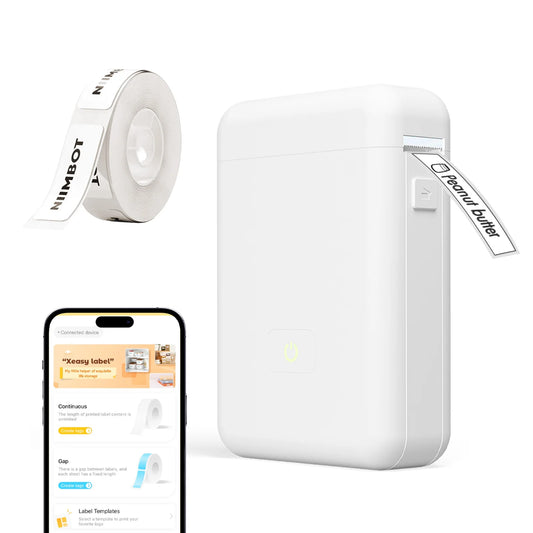 TakeYou Mini Portable Thermal Printer Label Maker Wireless Bluetooth