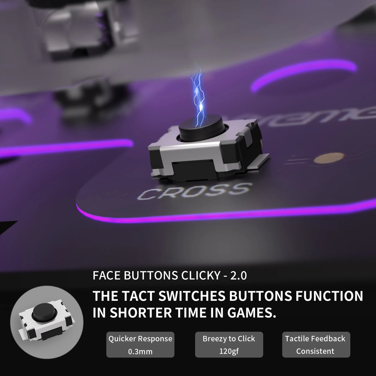 Ex treemRate Whole Clicky Kit For PS5 Controller Shoulder Buttons