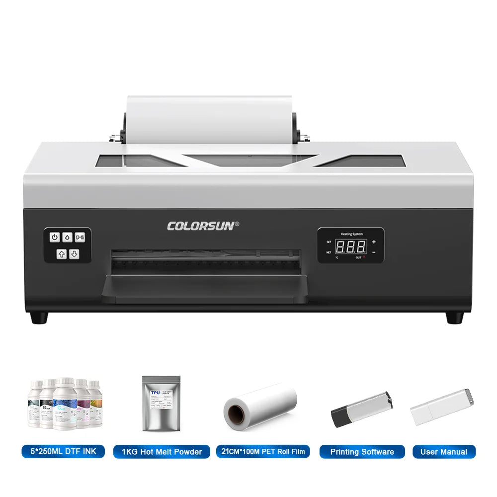 TOPPARTS A4 DTF Printer For Epson L800 Curing Oven