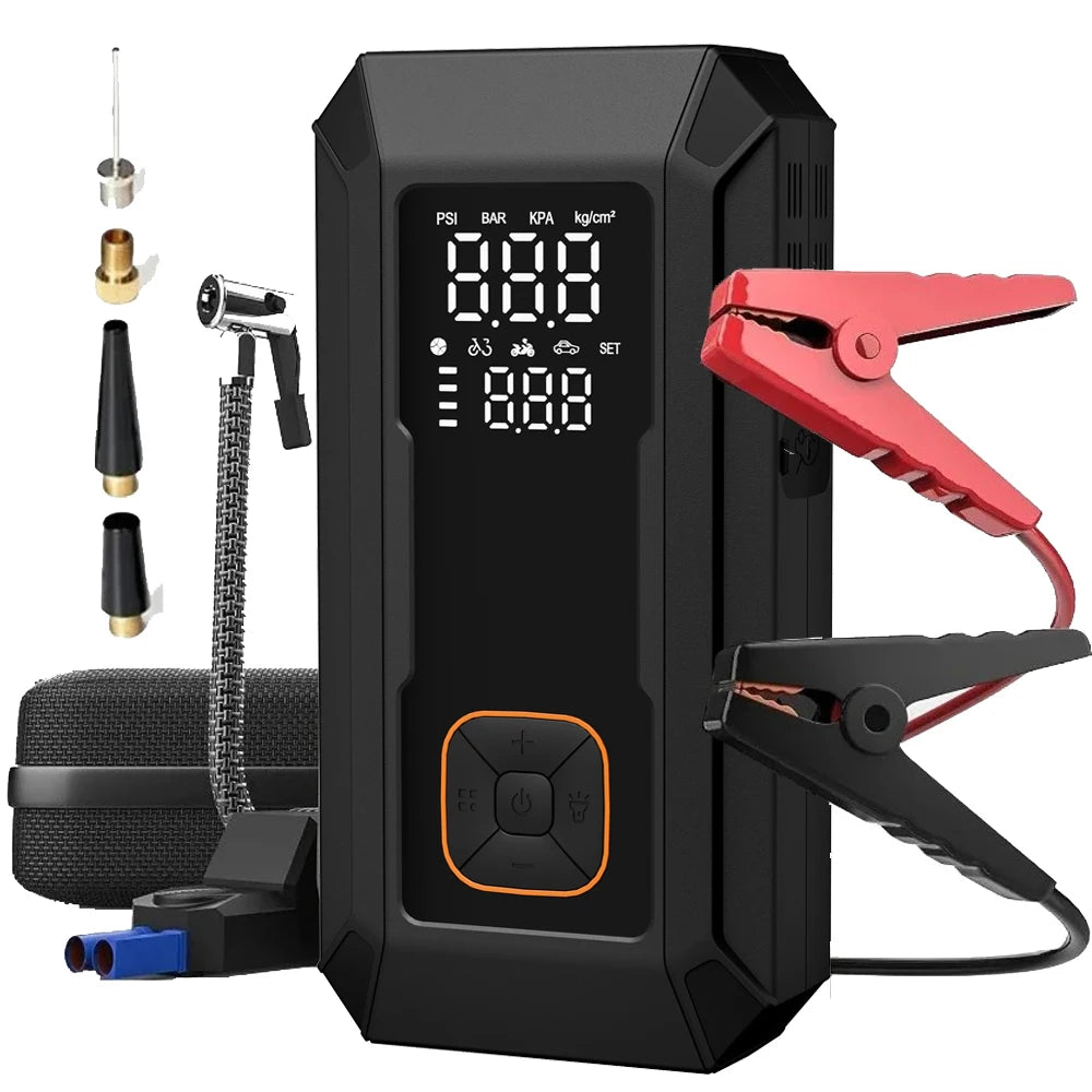 YINGBOOST 4000A Jump Starter With Air Pump And LED Light