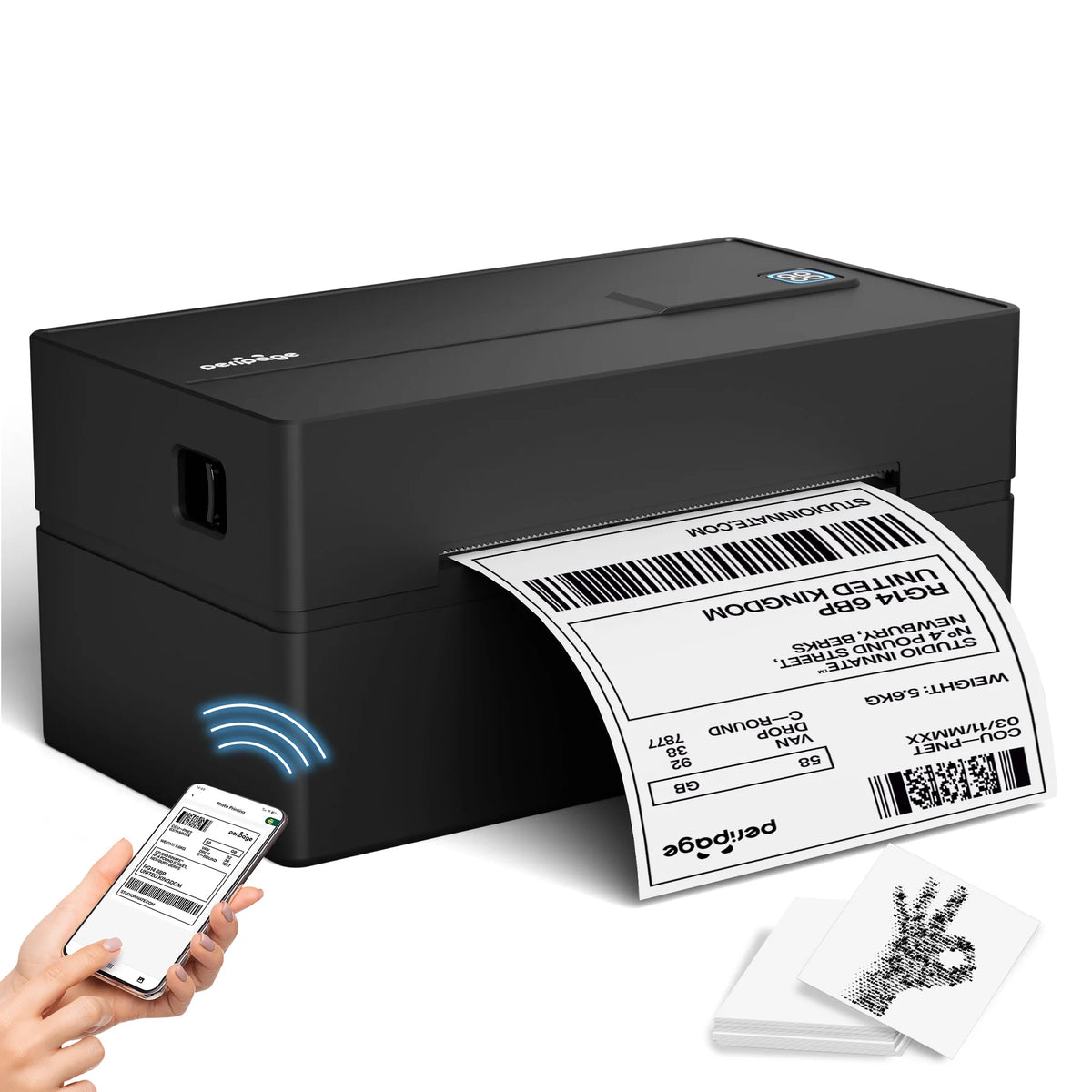 PeriPage Bluetooth Thermal Shipping Label Printer For Windows And Mac