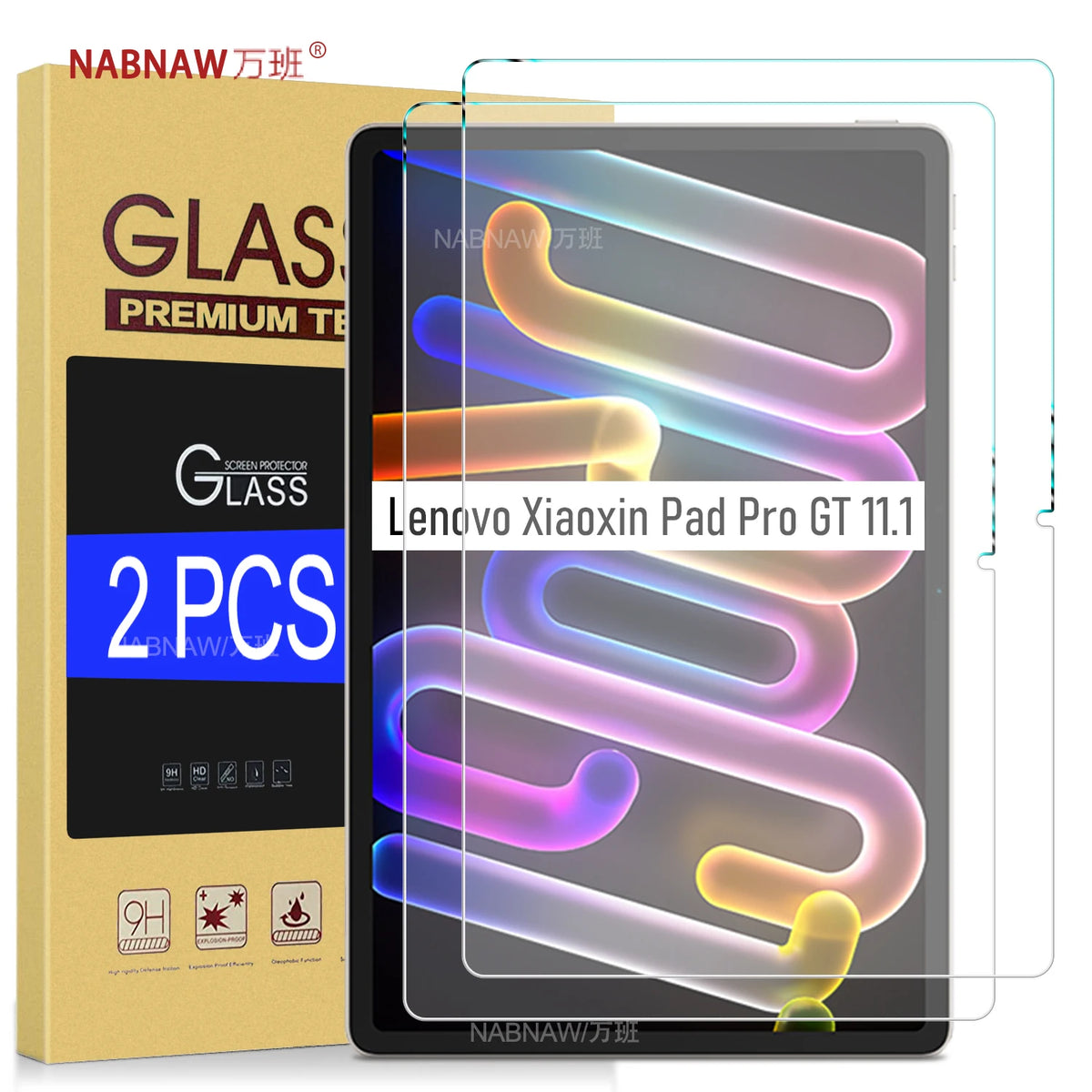 Yanfu Tempered Glass Screen Protector Lenovo Xiaoxin Pad Pro GT