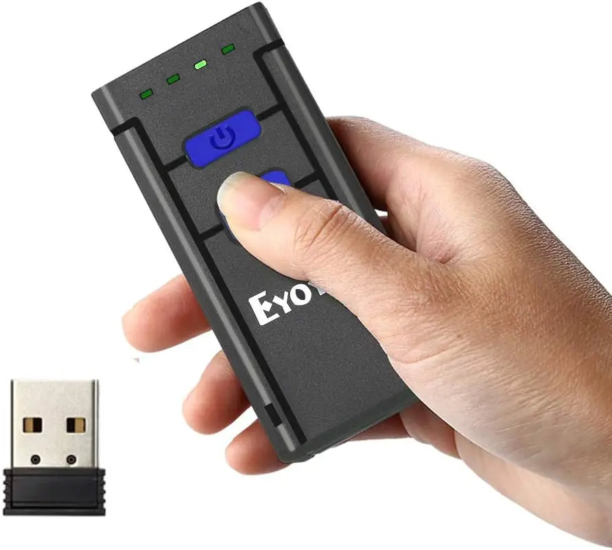 Eyoyo 1D Wireless Scanner 3-in-1 Bluetooth Barcode Reader