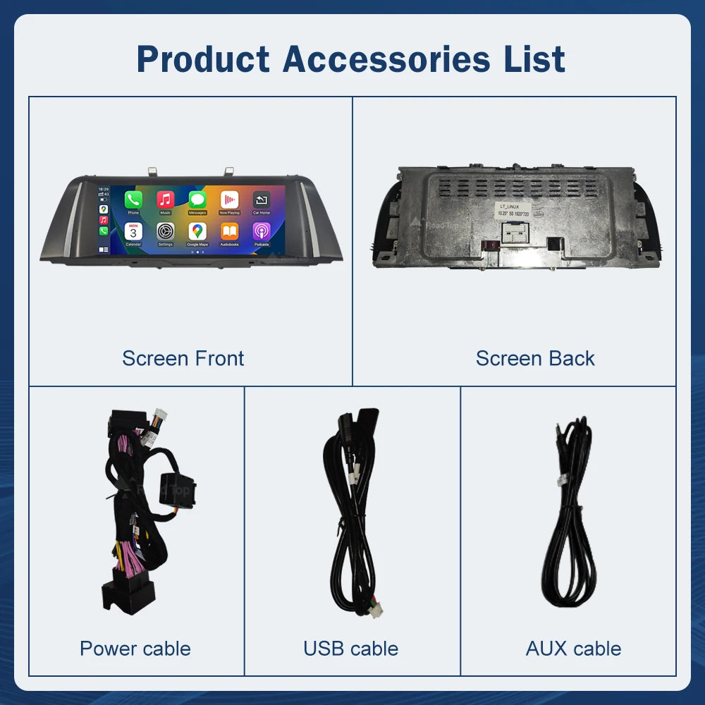 Road Top Multimedia Display For BMW F10 F11 CIC NBT