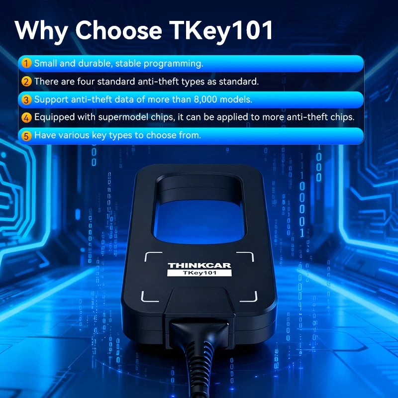 MUCAR Thinkcar TKey101 Universal Car Key Programmer