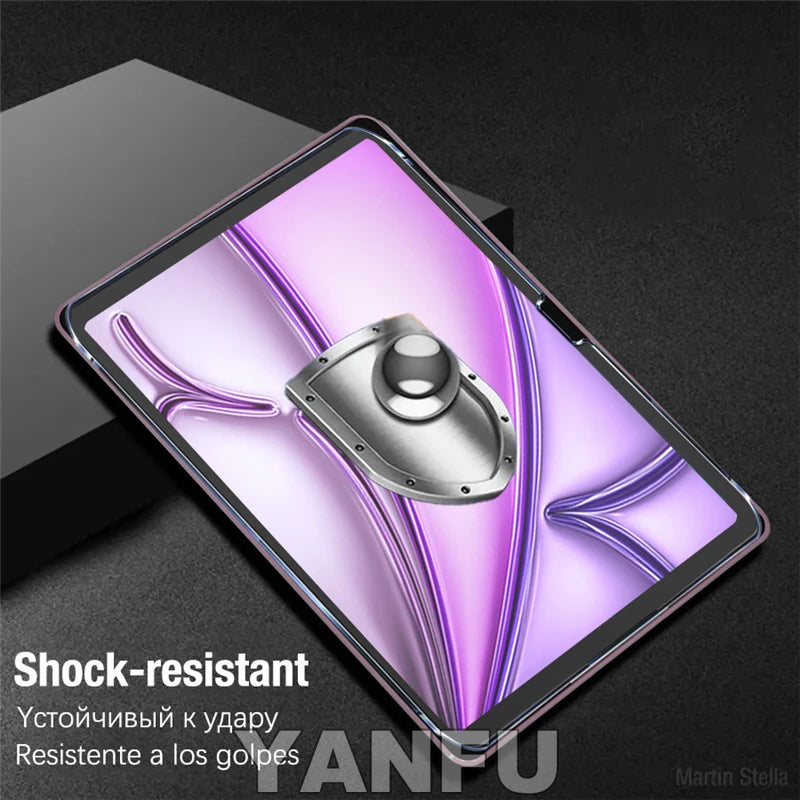 Yanfu 9H Tempered Glass Screen Protector for Apple iPad