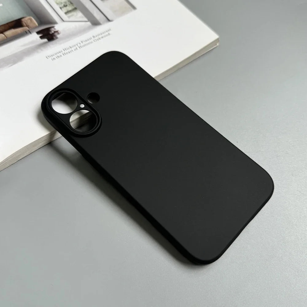 AoZilin Silicone Matte Full Coverage Phone Case For iPhones