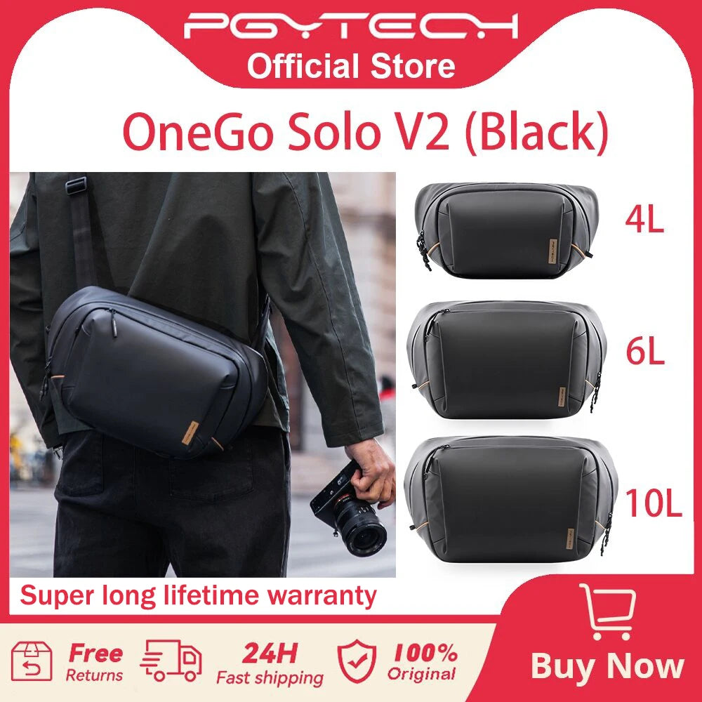 Pgytech OneGo Solo V2 Camera Shoulder Bag Outdoor Travel Sling