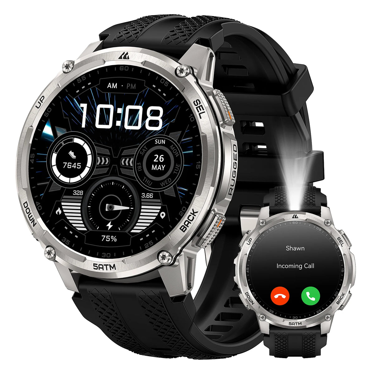 Kospet Tank T4C Rugged Smartwatch With Dual Band GPS Support