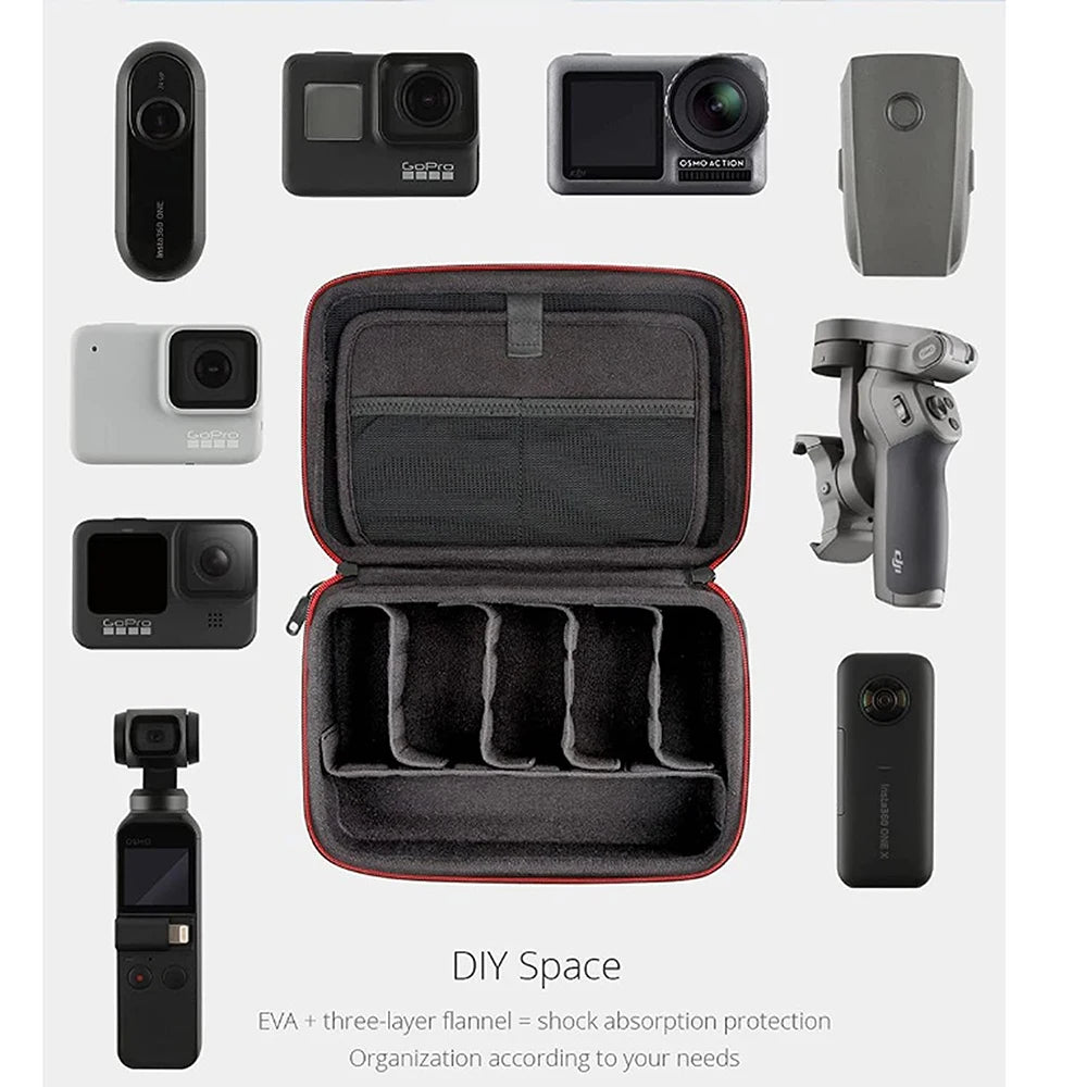 Pgytech Waterproof Carrying Case For DJI Osmo Pocket Cameras