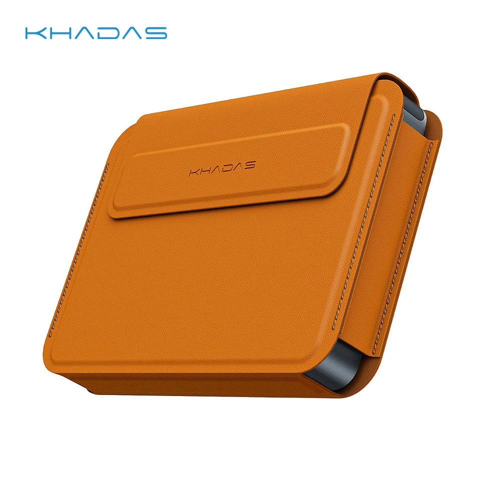 Khadas Genuine Leather Protective Case For Khadas Mind Portable Bag