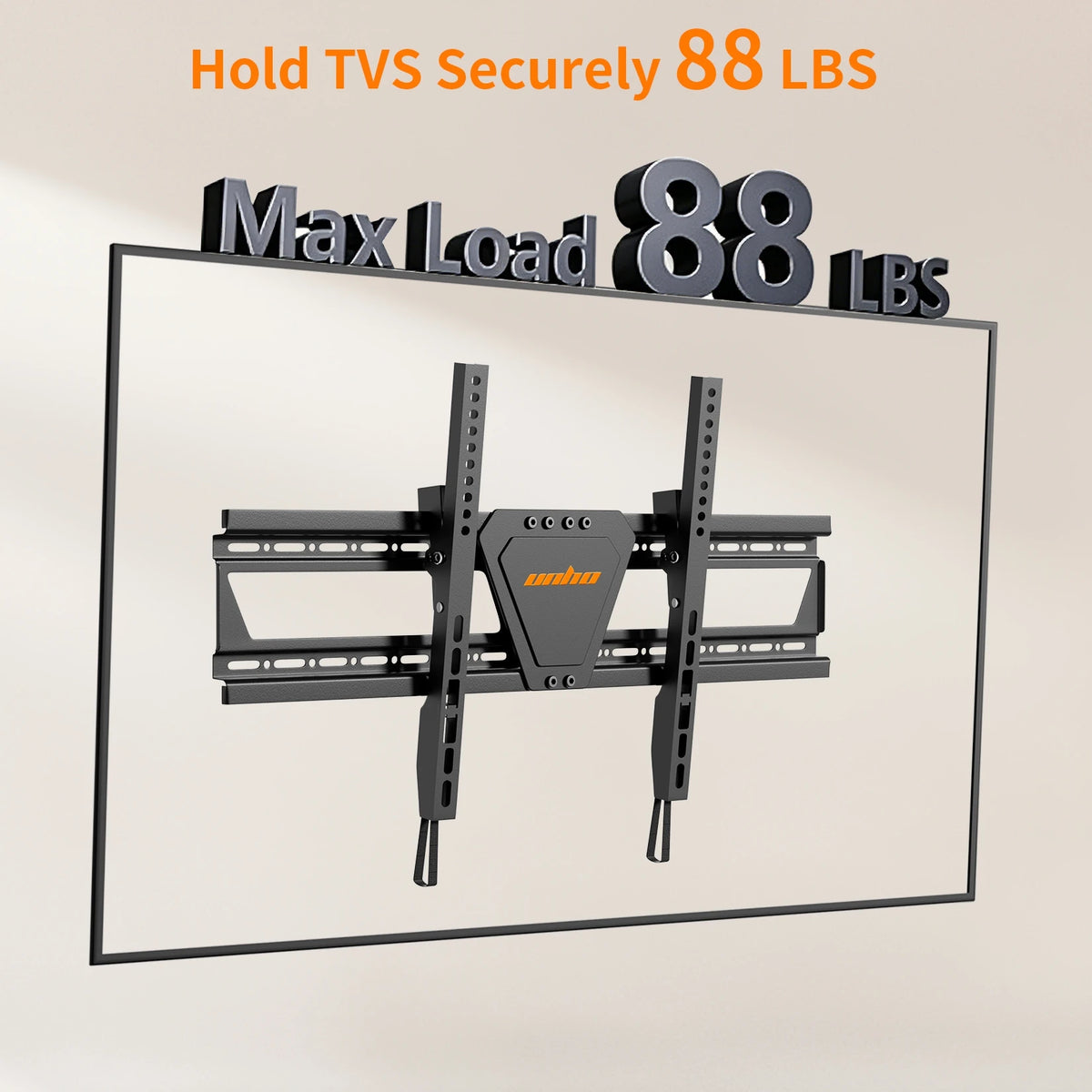 Unho Fixed Television Wall Mount Bracket With Tilt Function