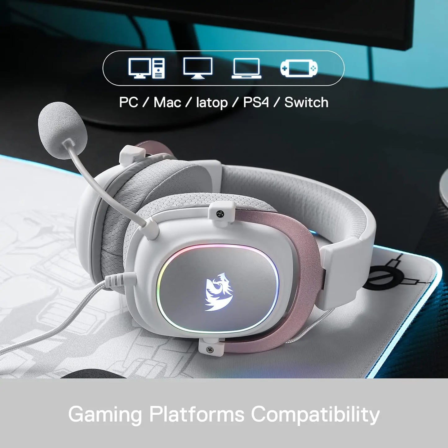 Redragon H510 Zeus X RGB Gaming Headset 7.1 Surround Sound