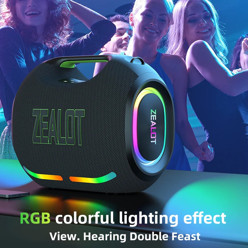ZEALOT ZE21 250W Wireless Portable Speaker 48000mAh Battery