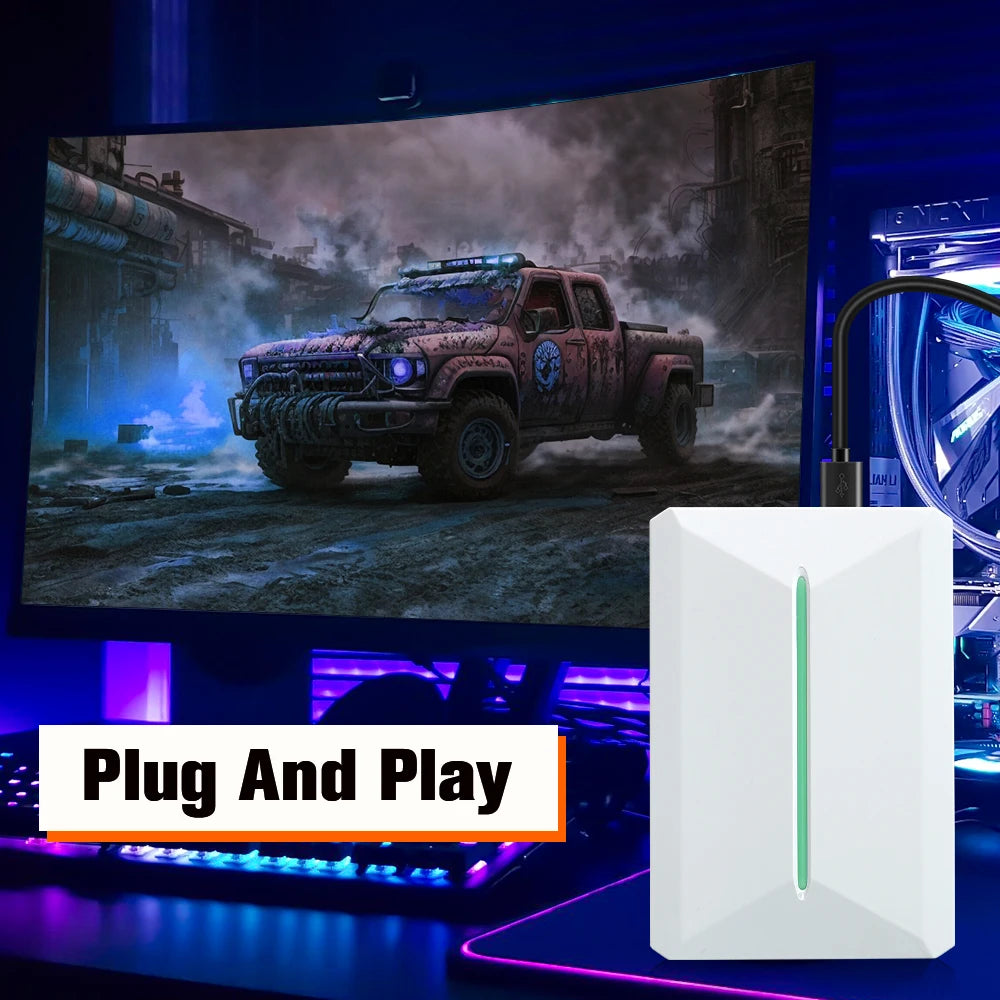 JMachen Retro Gaming External Hard Drive 500GB Emulation PS3 PS2