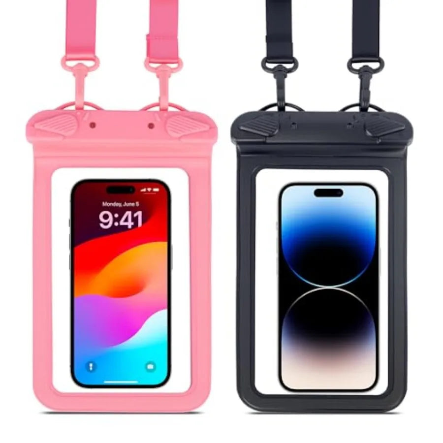 IPX8 Waterproof Phone Pouch With Sealed Lock And Secure Lanyard