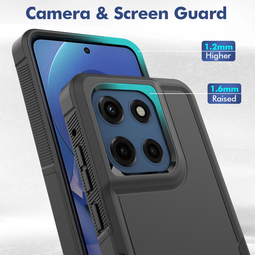 DIXSG Shockproof Hybrid Armor Case For Moto G Stylus 5G