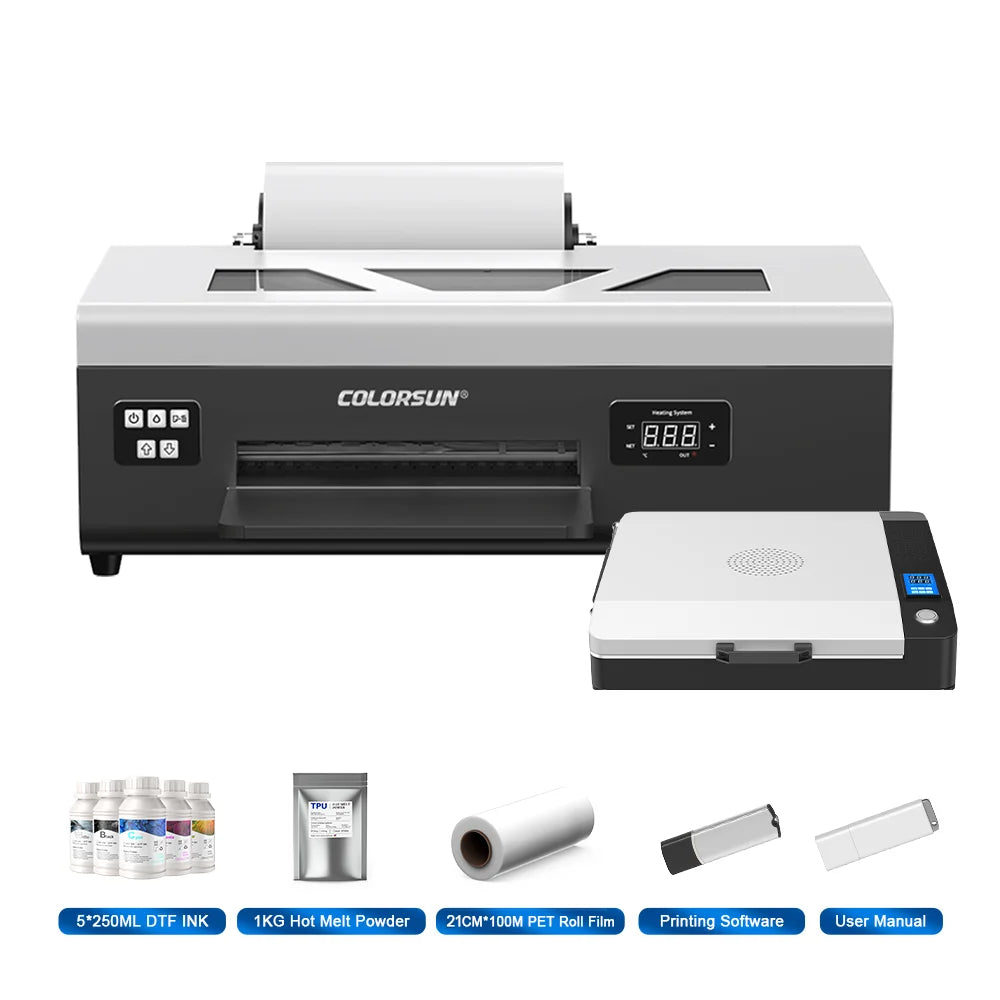 TOPPARTS A4 DTF Printer For Epson L800 Curing Oven