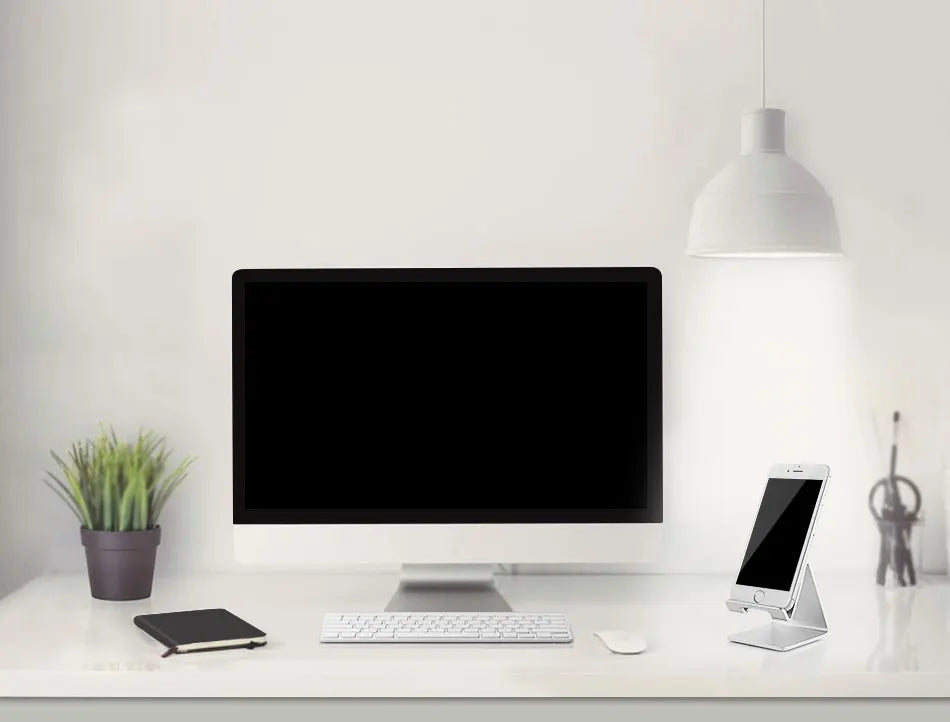 Universal Aluminum Foldable Desk Holder Stand For Phone And Tablet