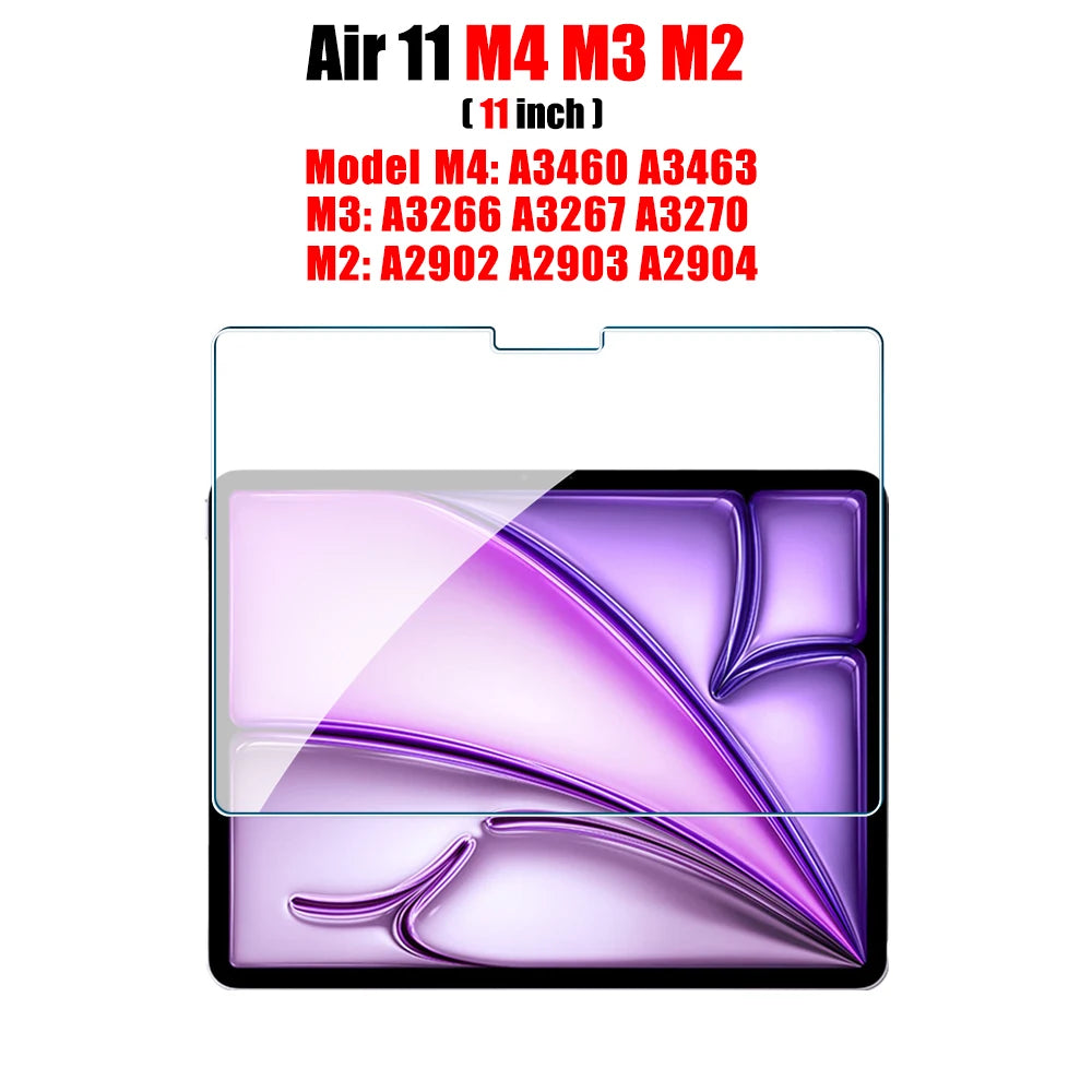Yanfu 9H Tempered Glass Screen Protector for Apple iPad