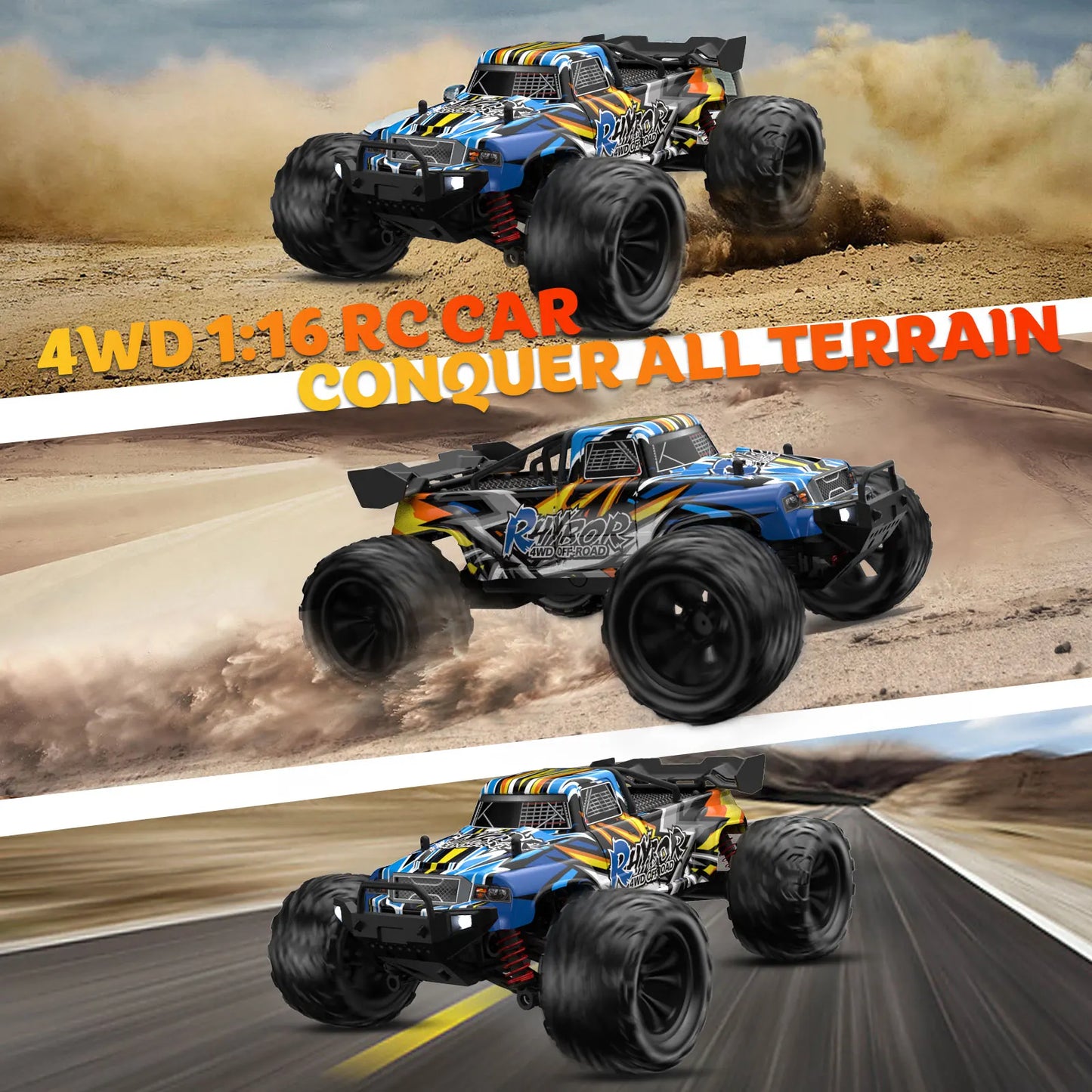 Noned Fastest Racing RC Cars 4WD Off Road Vehicle