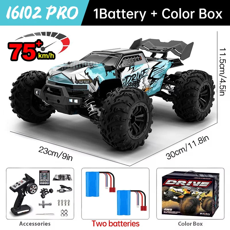 WLtoys 16101 Pro 4WD RC Car High Speed Monster Truck