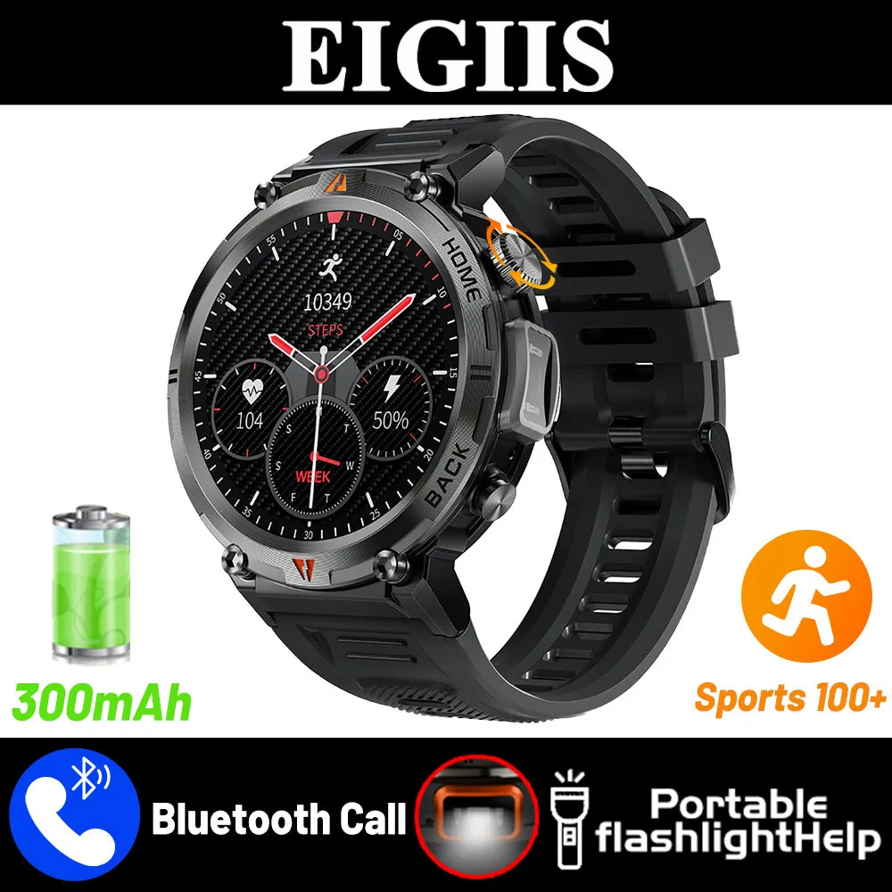 EIGIIS KE3 Smartwatch Bluetooth Call Full Touch Screen