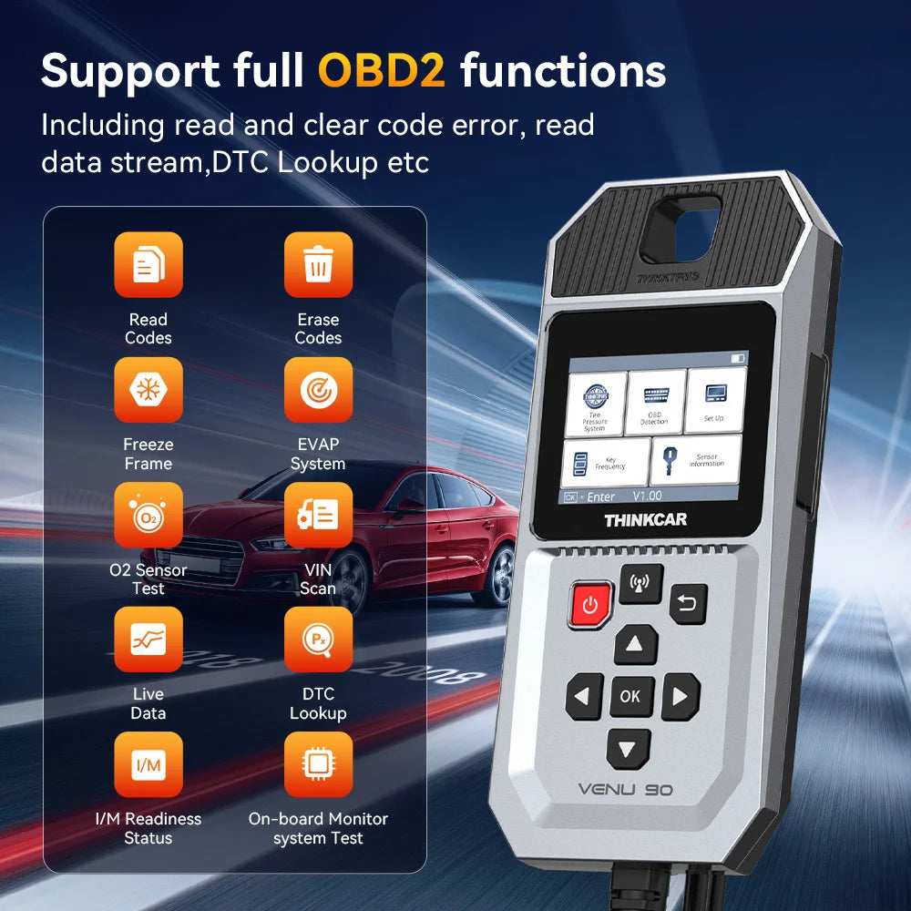 ThinkCar Venu 90 TPMS Tire Pressure Diagnostic Tool